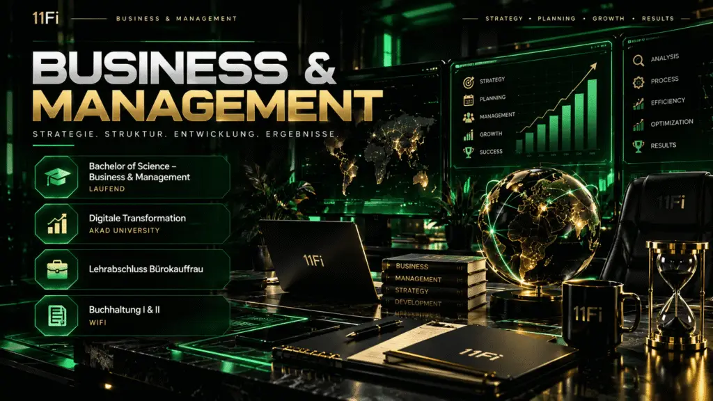11Fi Business und Management Qualifikationen