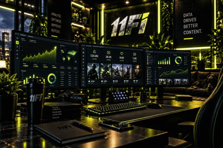 11Fi Analyse und Optimierung von Content, Reichweite und digitalen Prozessen anhand von Performance-Daten