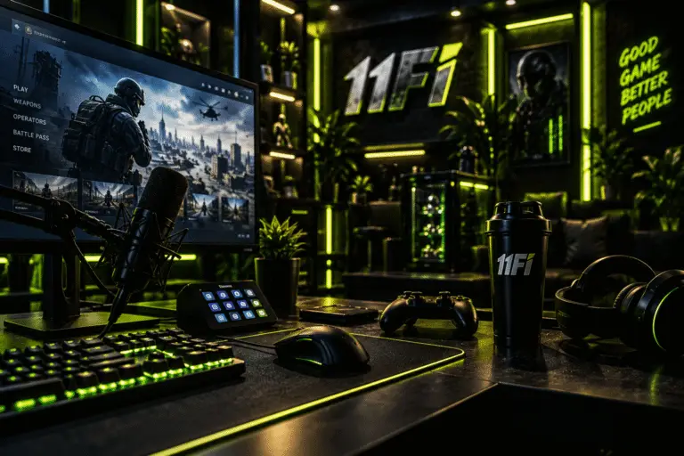 11Fi eSports Academy Content und Creator Setup für Gaming, Streaming und Social Media