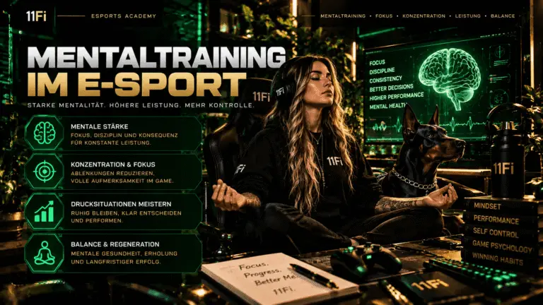 11Fi Mentaltraining im E-Sport – Fokus, Konzentration und Performance