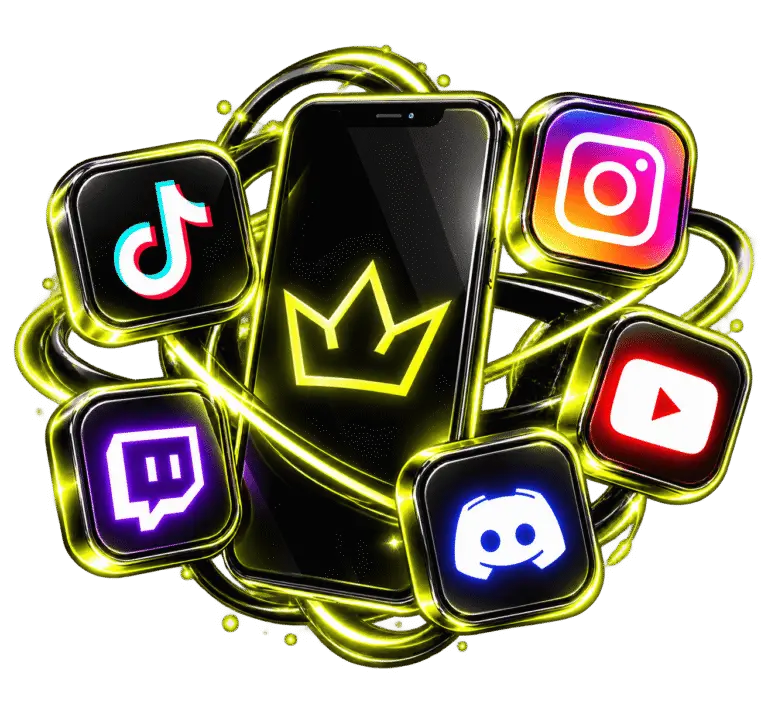 11Fi Icon für plattformübergreifenden Content und Social Media