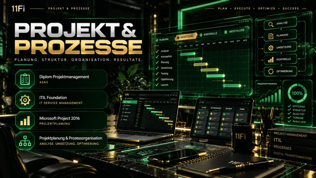 11Fi Projektmanagement und Prozesse Qualifikationen